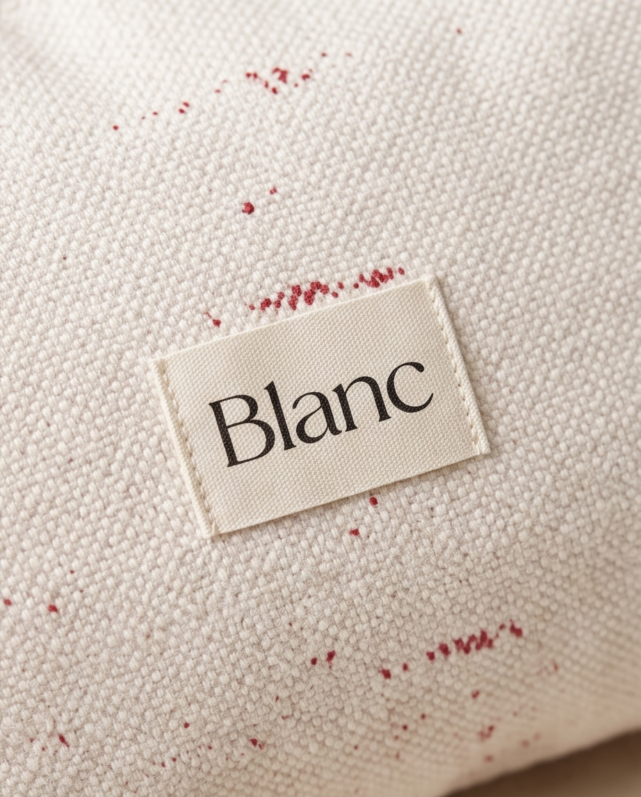 Pouch Quiet Weave by BLANC Ibiza, product photograph 2