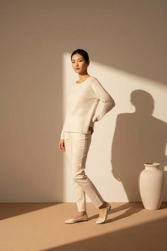 Cotton Crew Neck Tee