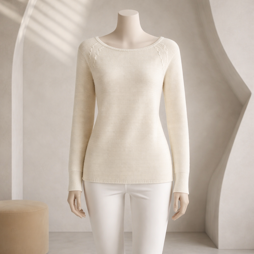 Cotton Crew Neck Tee